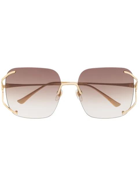 navigator frame sunglasses by GUCCI