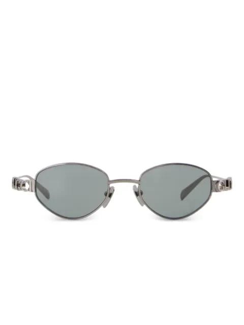 oval-frame sunglasses by GUCCI