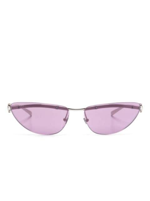 oval-frame sunglasses by GUCCI