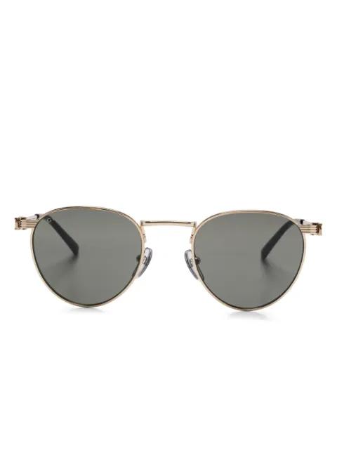 oval-frame sunglasses by GUCCI