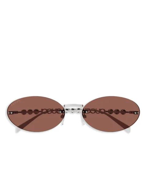 oval sunglasses by GUCCI