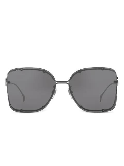 oversize-frame sunglasses by GUCCI