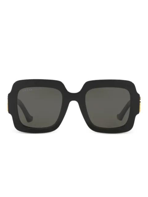 oversize-frame sunglasses by GUCCI