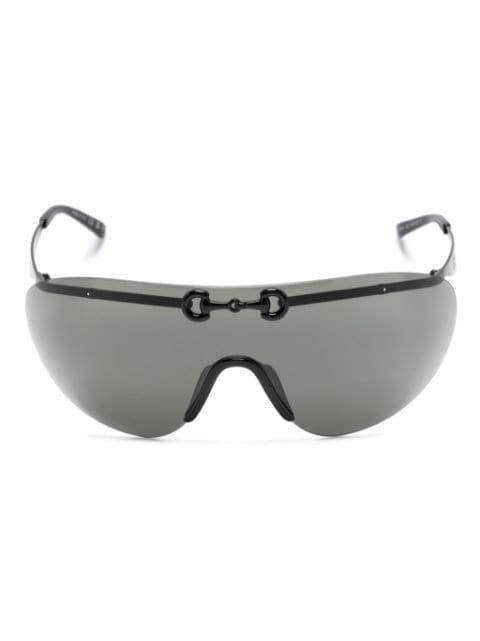 oversize-frame sunglasses by GUCCI