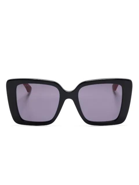 oversize-frame sunglasses by GUCCI