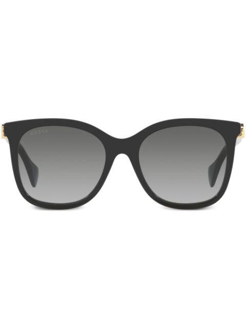 oversized-frame GG sunglasses by GUCCI