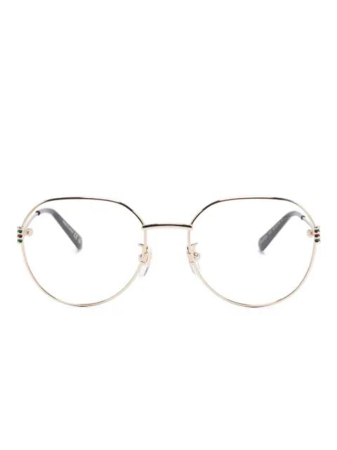pantos-frame glasses by GUCCI