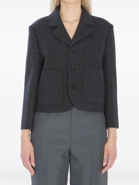 patch-pocket wool jacket by GUCCI
