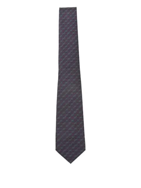 pattern tie by GUCCI