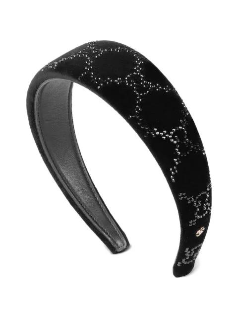 patterned embellished headband by GUCCI