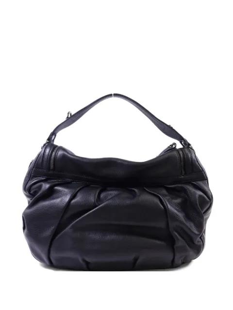 pebbled leather shoulder bag by GUCCI 