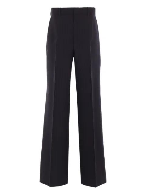 pinstripe wool jacquard trousers by GUCCI