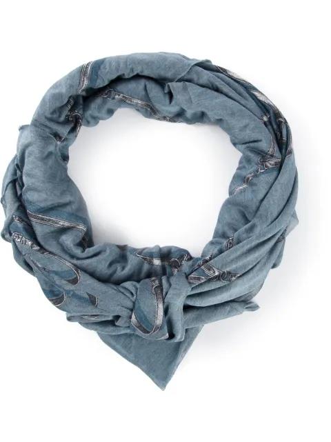 printed scarf by GUCCI