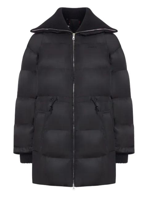 quilted ribbed-collar coat by GUCCI