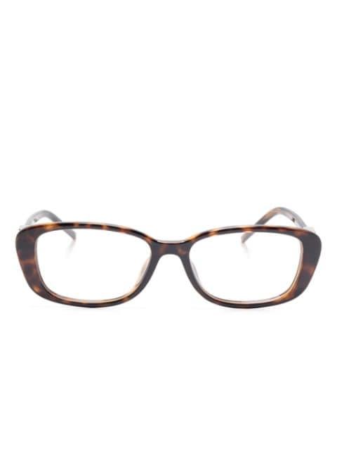 rectangle-frame glasses by GUCCI