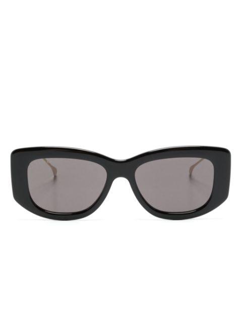 rectangle-frame sunglasses by GUCCI
