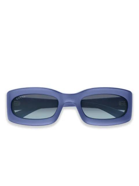 rectangle-frame sunglasses by GUCCI