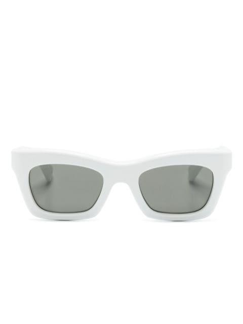 rectangle-frame sunglasses by GUCCI