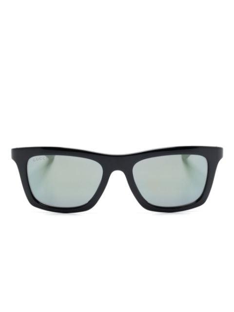 rectangle-frame sunglasses by GUCCI