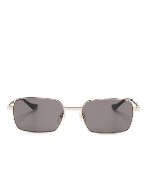 rectangle-frame sunglasses by GUCCI