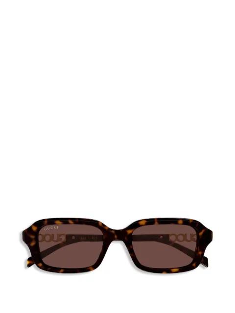 rectangle-frame sunglasses by GUCCI