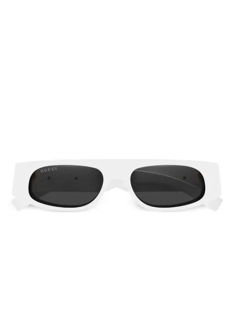 rectangle-frame sunglasses by GUCCI