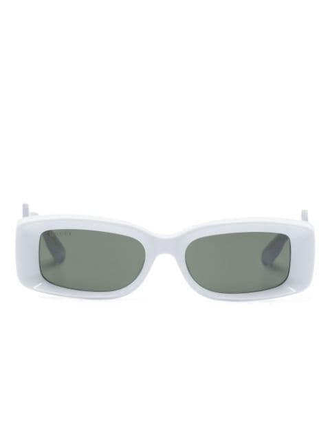 rectangle-frame sunglasses by GUCCI