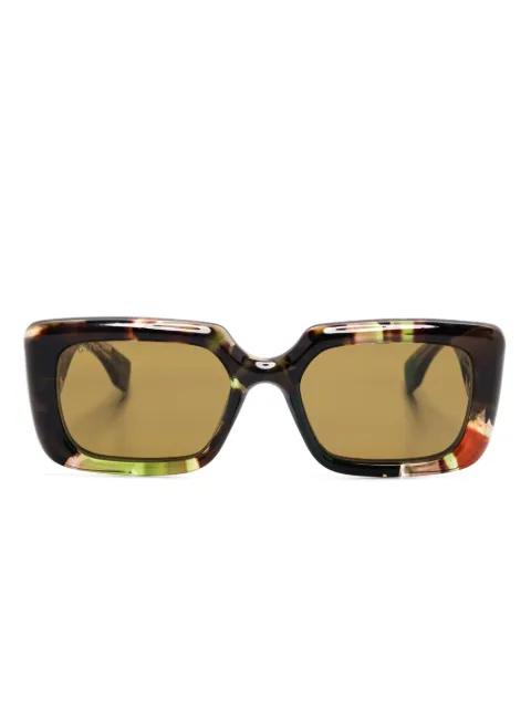 rectangular-frame sunglasses by GUCCI