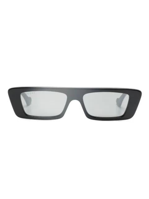 rectangular-frame tinted sunglasses by GUCCI