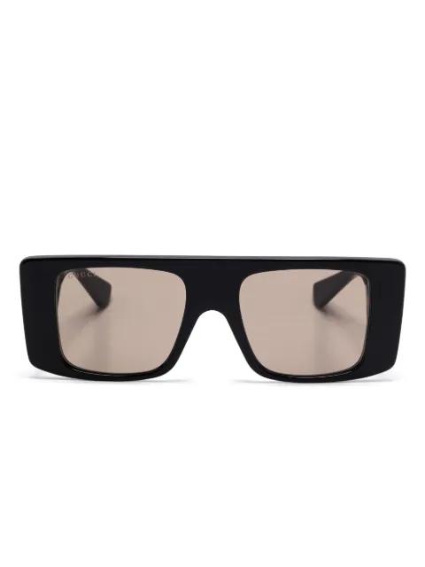 rectangule-frame sunglasses by GUCCI