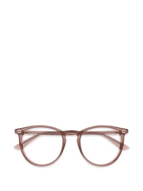 round-frame glasses by GUCCI