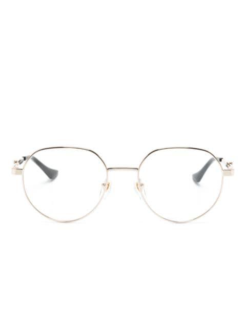 round-frame glasses by GUCCI