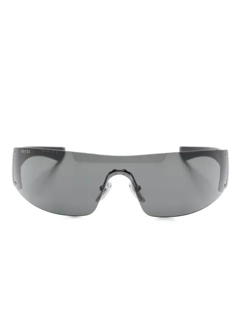 shield-frame sunglasses by GUCCI