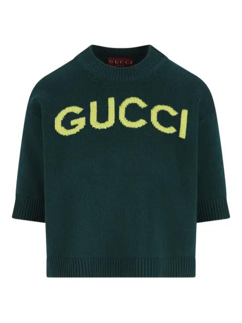 short-sleeve logo T-shirt by GUCCI