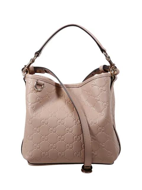 small GG Emblem tote bag by GUCCI