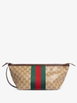 small GG toiletry case with Web by GUCCI