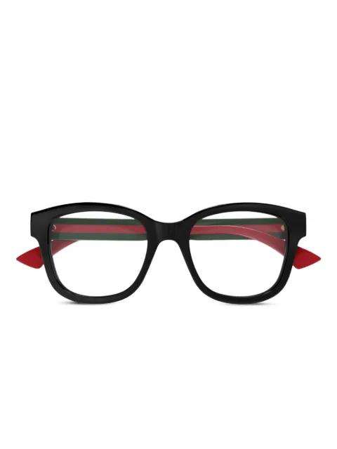square-frame glasses by GUCCI