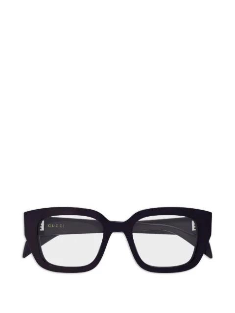 square-frame glasses by GUCCI