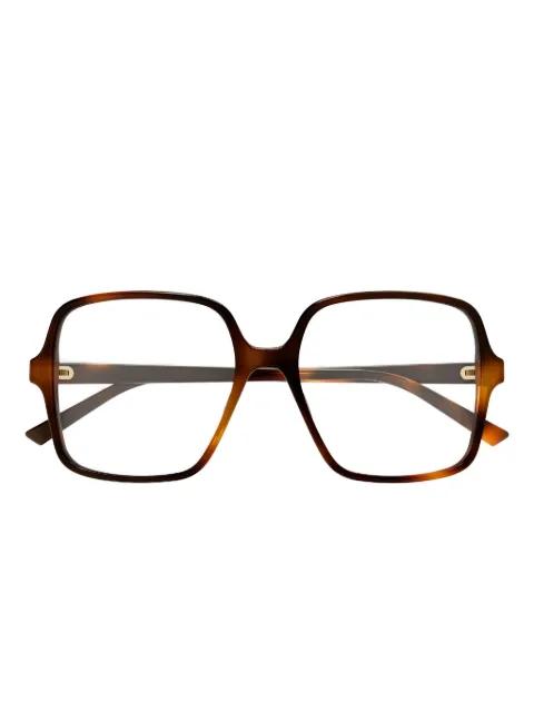 square-frame glasses by GUCCI