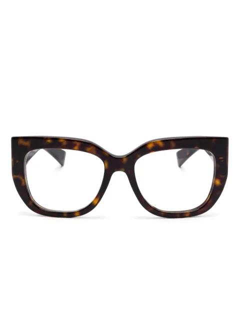 square-frame glasses by GUCCI
