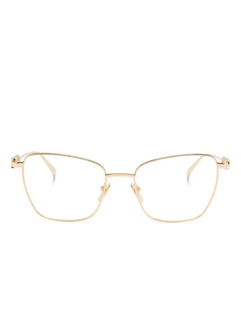 square-frame glasses by GUCCI
