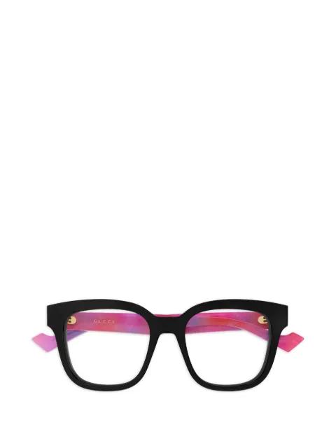 square-frame glasses by GUCCI