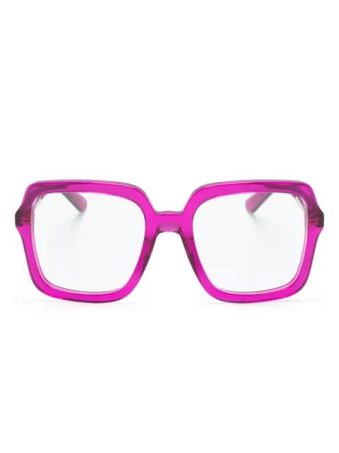 square-frame glasses by GUCCI