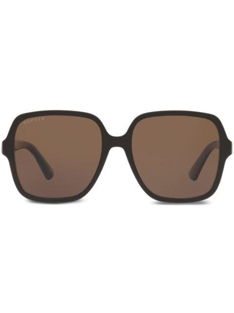 square-frame sunglasses by GUCCI