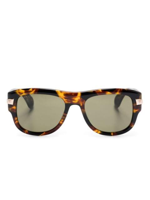 square-frame sunglasses by GUCCI