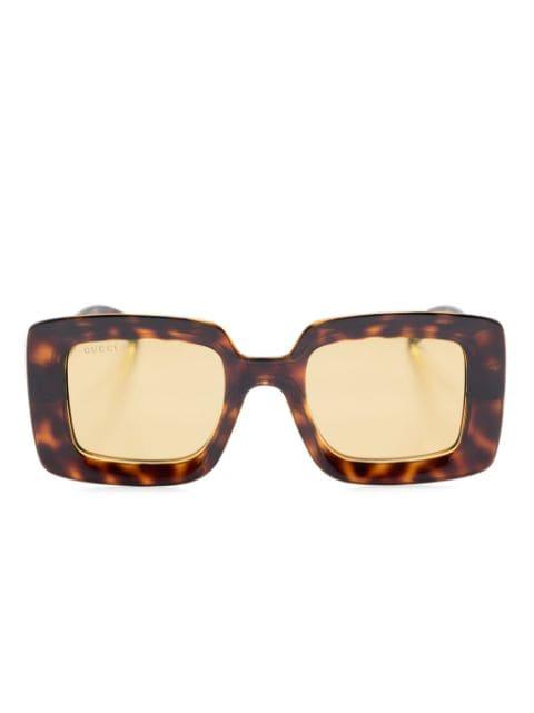 square-frame sunglasses by GUCCI