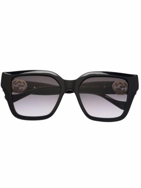 square-frame sunglasses by GUCCI
