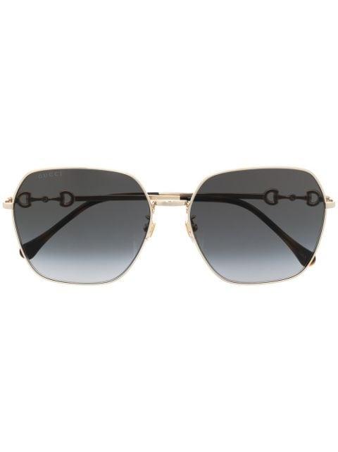 square-frame sunglasses by GUCCI