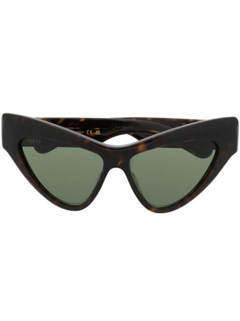 super cat-eye frame sunglasses by GUCCI