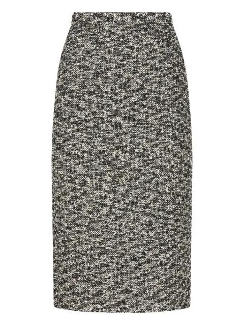textured midi skirt by GUCCI